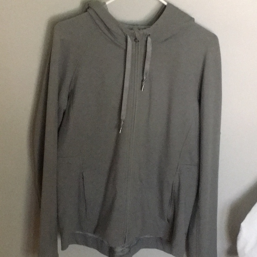 Lululemon gray zip up hoody